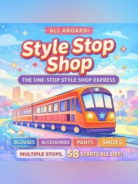 Style Stop Shop Express Monthly Train Show Flyer!